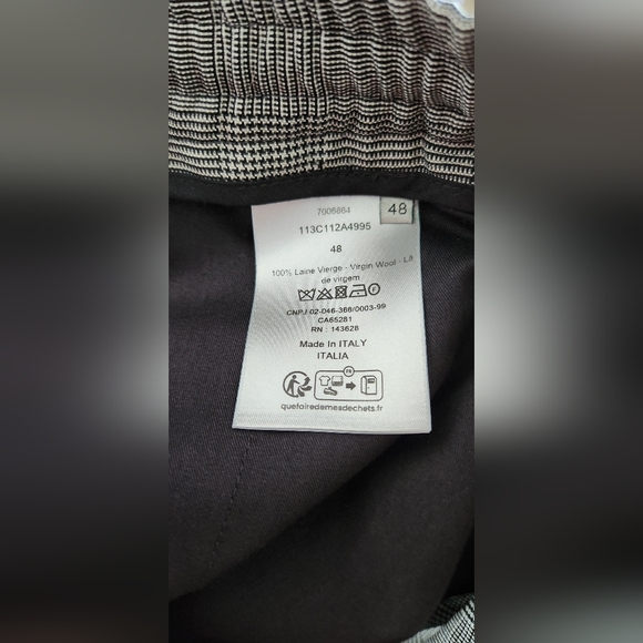 Dior size 48 100% wool pants - Picture 2 of 7